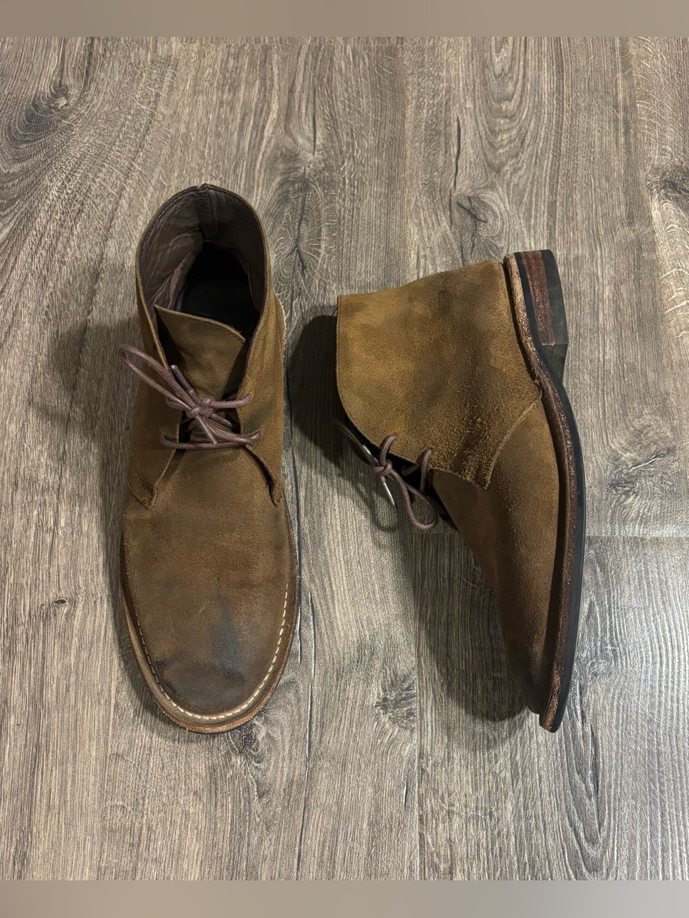 Thursday Boot Company Scout Chukka Suede Boot Brown Men’s Size 10 HANDMADE